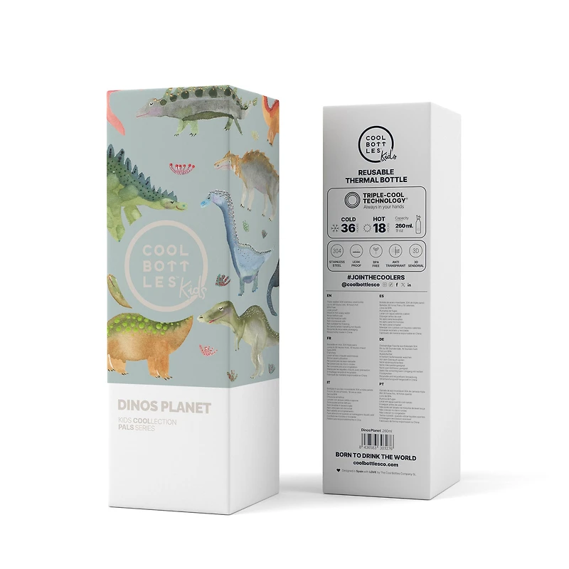 Bouteille 260ml - Dinos Planet