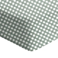 Drap Contour pour Lit de Bébé - Vichy Sauge