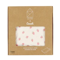 Changing Pad Cover - Strawberries