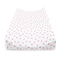 Changing Pad Cover - Strawberries