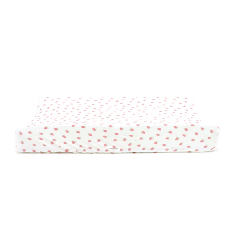 Changing Pad Cover - Strawberries