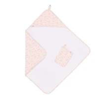 Hooded Bath Towels-flowers