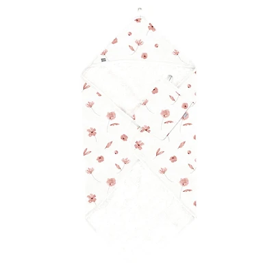 Hooded Bath Towels-floral