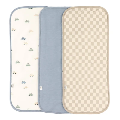 Burp Cloth 3-pack - Plaid