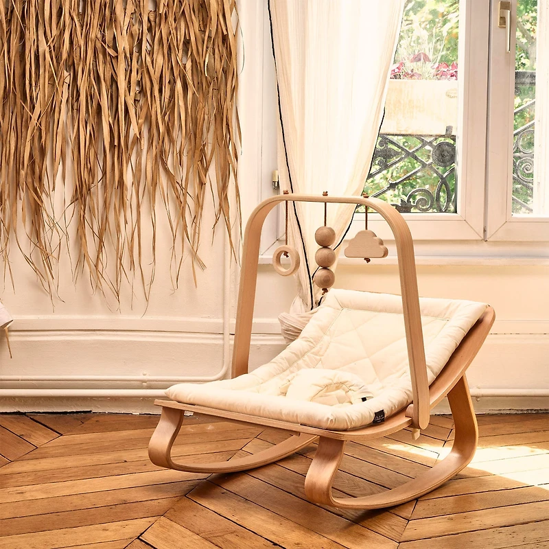 Baby Rocker LEVO - Beechwood / Organic Milk