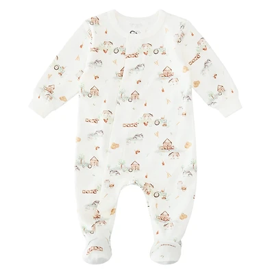 Pyjama Magnétique Ferme Prématuré -18mois