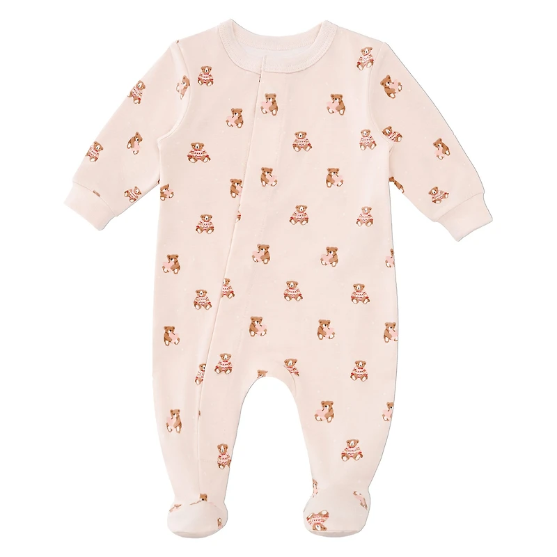 Pyjama Magnétique Coeurs Prématuré -18mois