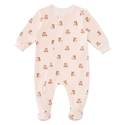 Pyjama Magnétique Coeurs Prématuré -18mois