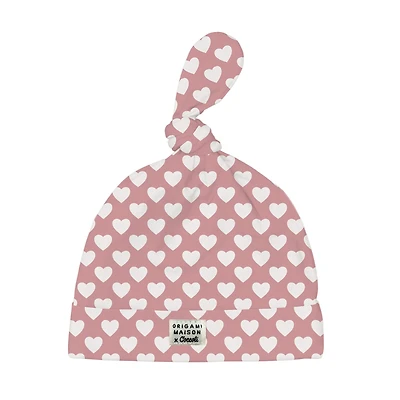 Hearts Hat 3-6m
