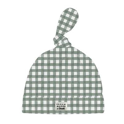 Bonnet À Noeud 3-6m Vichy Sauge