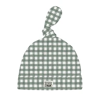 Bonnet À Noeud 3-6m Vichy Sauge