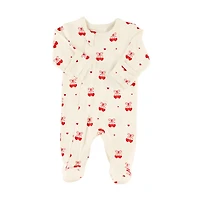 Hearts Pajamas 1-18m