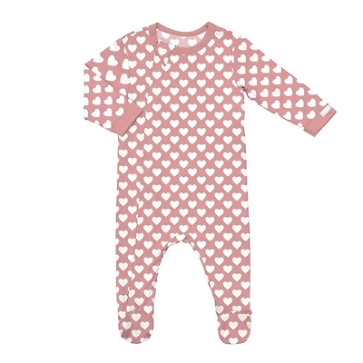 Hearts Pajamas 1-18m