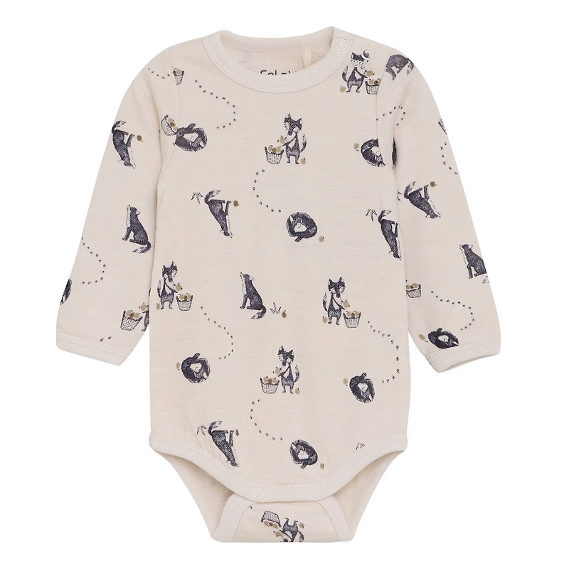 Cache-couche Merino Renard 0-12ans