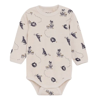 Cache-couche Merino Renard 0-12ans