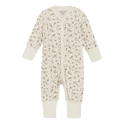Flower Merino Jumpsuit 0-12m