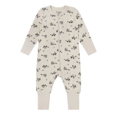 Tractor Merino Pajamas 0-12m