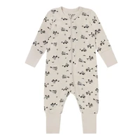 Tractor Merino Pajamas 0-12m