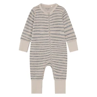 Stripe Merino Pajamas 0-12m