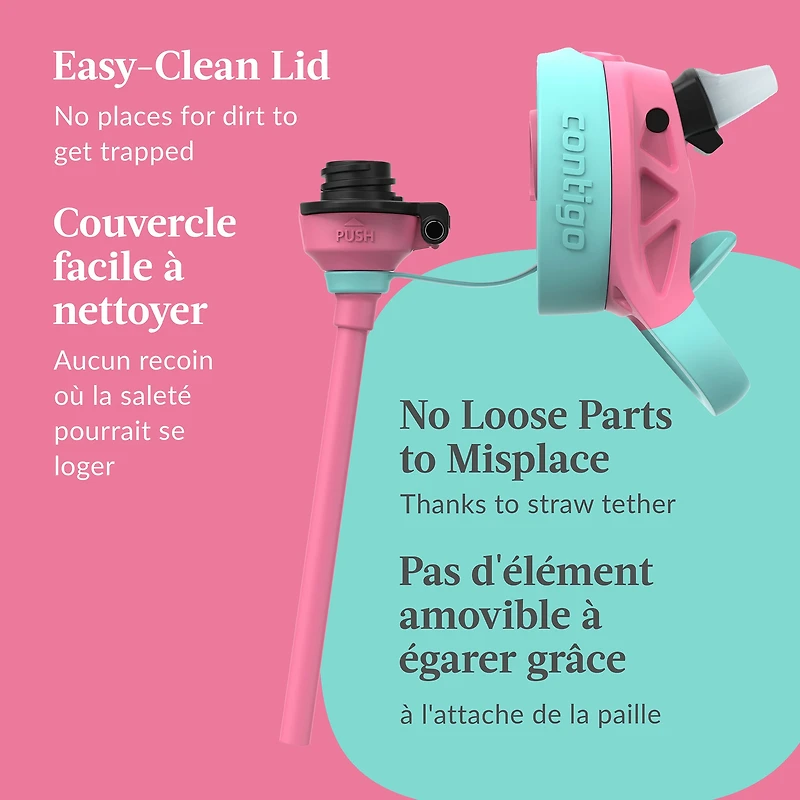 Aubrey Leak-Proof Spill-Proof Water Bottle - Azalea Jade Vine 20 oz