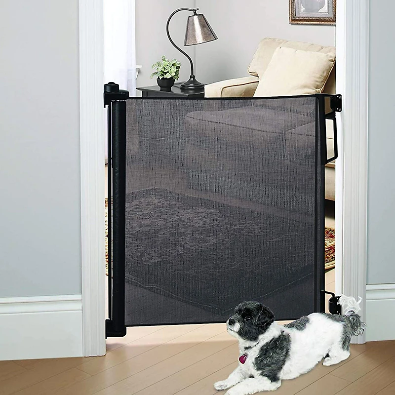 Safety Gate Retractable - Black
