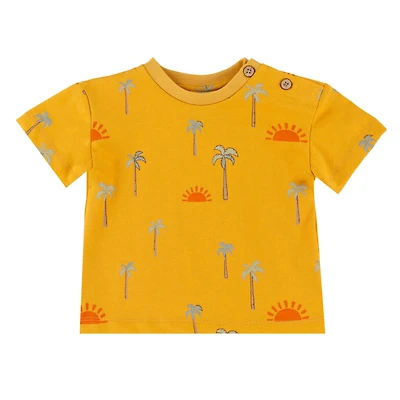 Horizon Palm Trees T-Shirt 3-24m