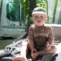Horizon Muslin Romper 3-24m