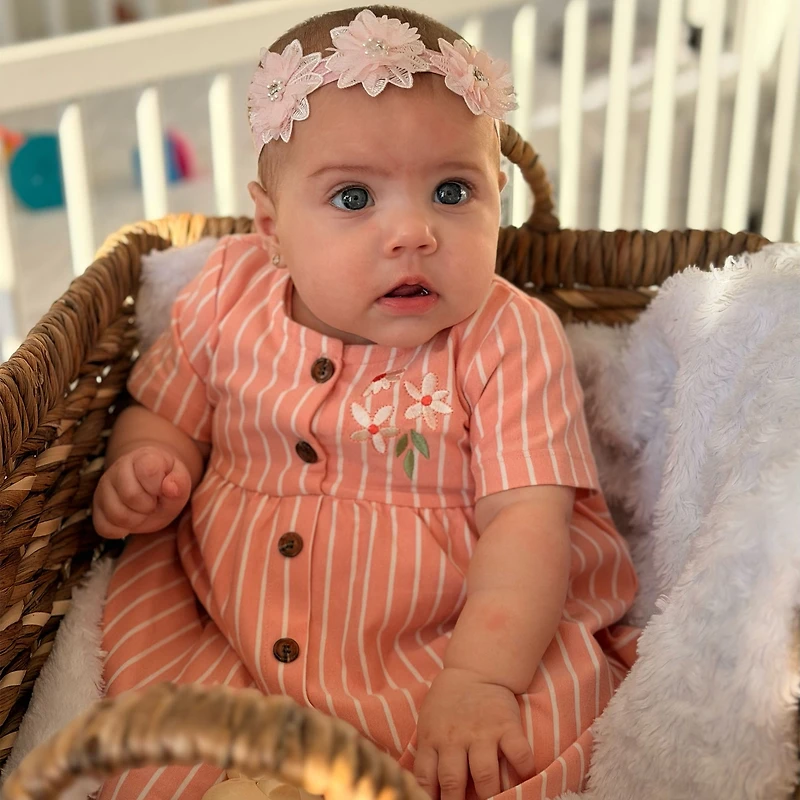 Robe Pique-nique Rayée 3-24mois