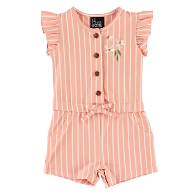 Picnic Striped Romper 3-24m