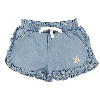 Short Pique-Nique Chambray 3-24mois