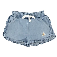 Short Pique-Nique Chambray 3-24mois