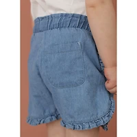 Short Pique-nique Chambray 2-8ans