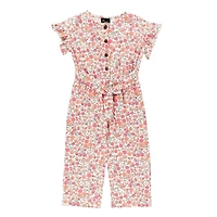 Combinaison Pique-nique Fleurs 2-8ans