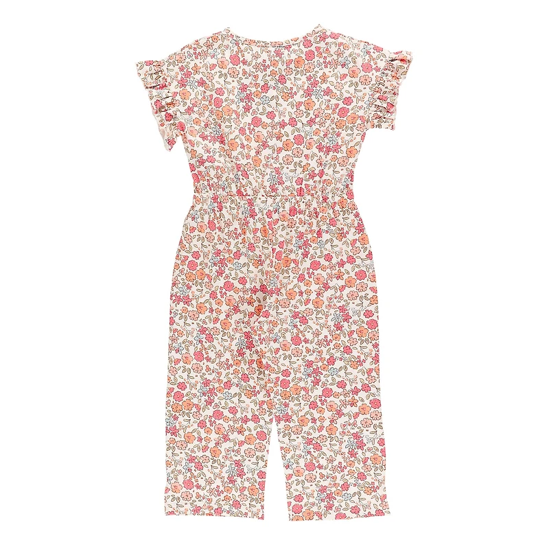 Combinaison Pique-nique Fleurs 2-8ans