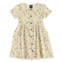 Robe Pique-nique Pêches 2-8ans