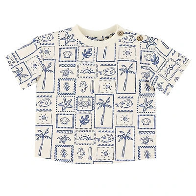 T-shirt Surf Timbres 3-24mois