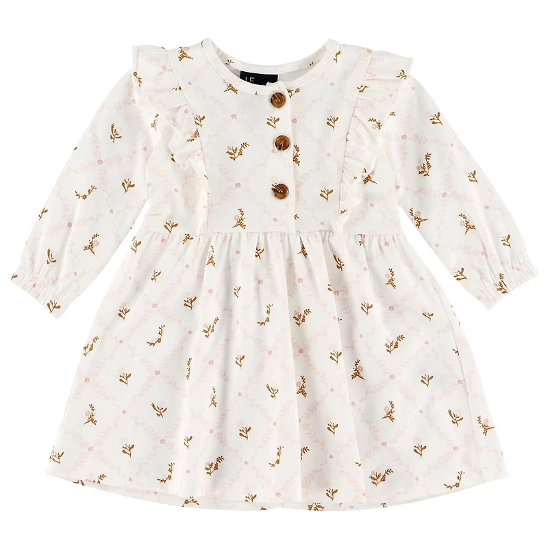 Printed Poetry Dress 3-24m