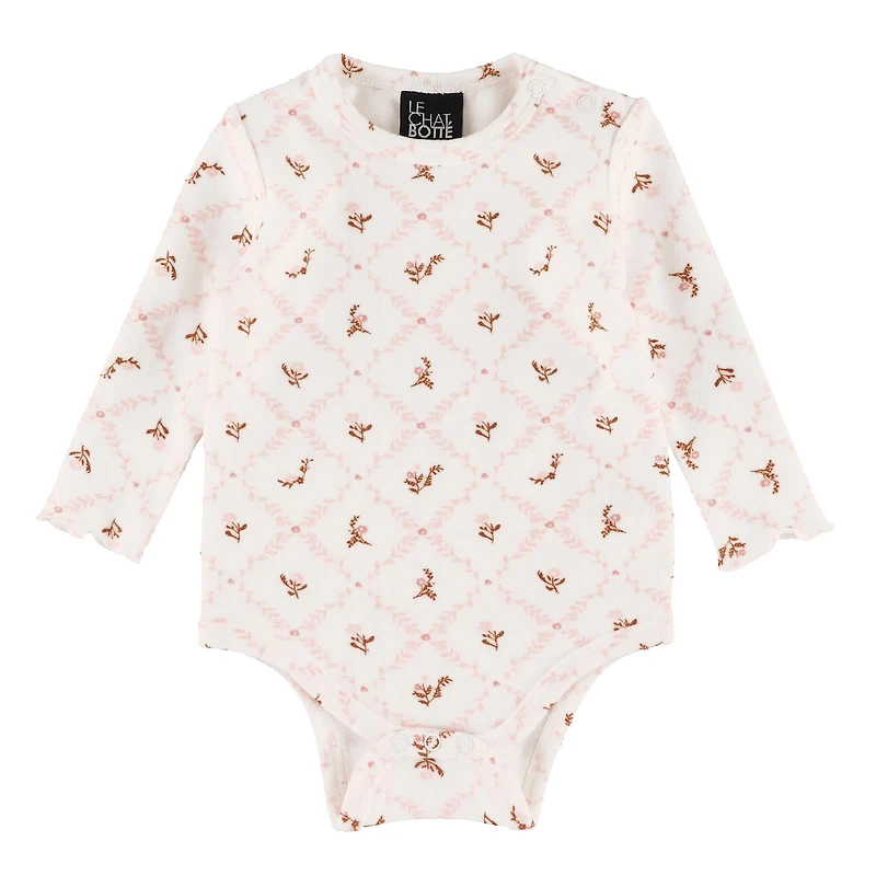 AOP Poetry Bodysuit 3-24m
