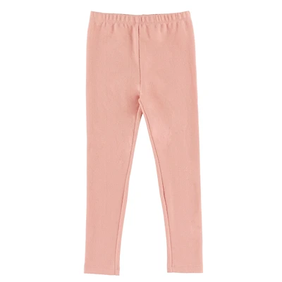 Legging Côtelé Poésie Rose 2-8ans