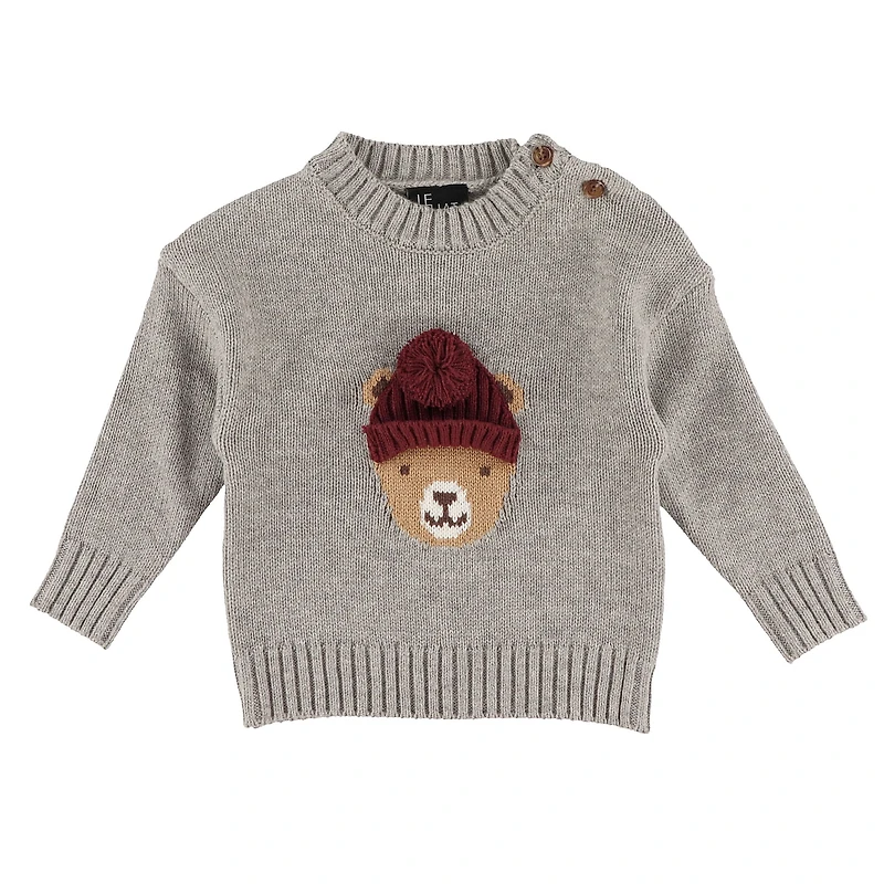 Academy Bear Knit Sweater3-24m