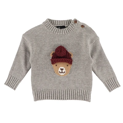 Academy Bear Knit Sweater3-24m
