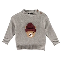 Academy Bear Knit Sweater3-24m