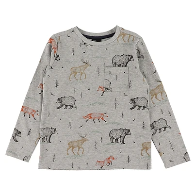 Wild Animals LS T-Shirt 2-10