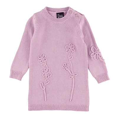 Robe Tricot Jardin D'amour3-24mois