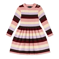 Love Garden Striped Dress3-24m