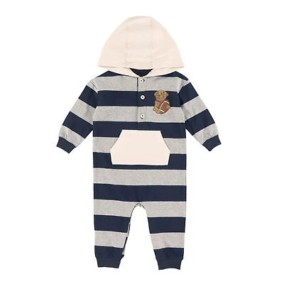 Rookie Striped Jumpsuit 3-24m