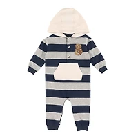 Rookie Striped Jumpsuit 3-24m