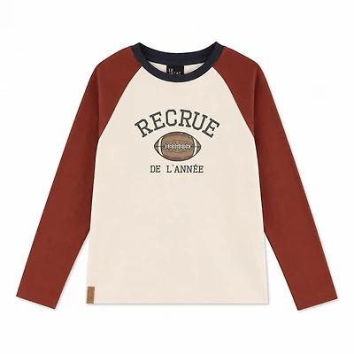 T-shirt Recrue de L'année 2-8ans
