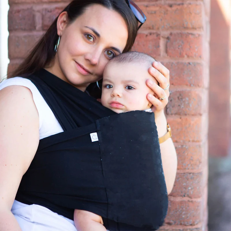 Écharpe Snüg en Fibre de Menthe - Noir