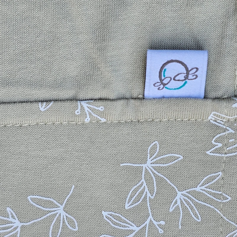 Snug Baby Wrap In Mint Fiber - Sand